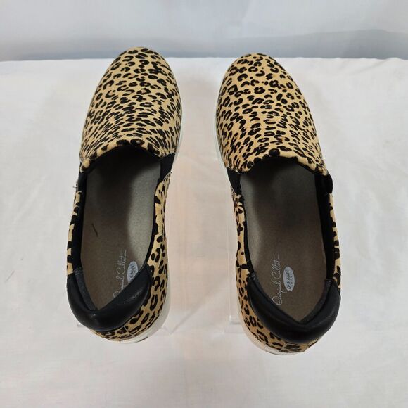 Dr. Scholls Espadrilles Leta Shoes Women's 11 M Tan Black Leopard Slip On NIB - Picture 11 of 16